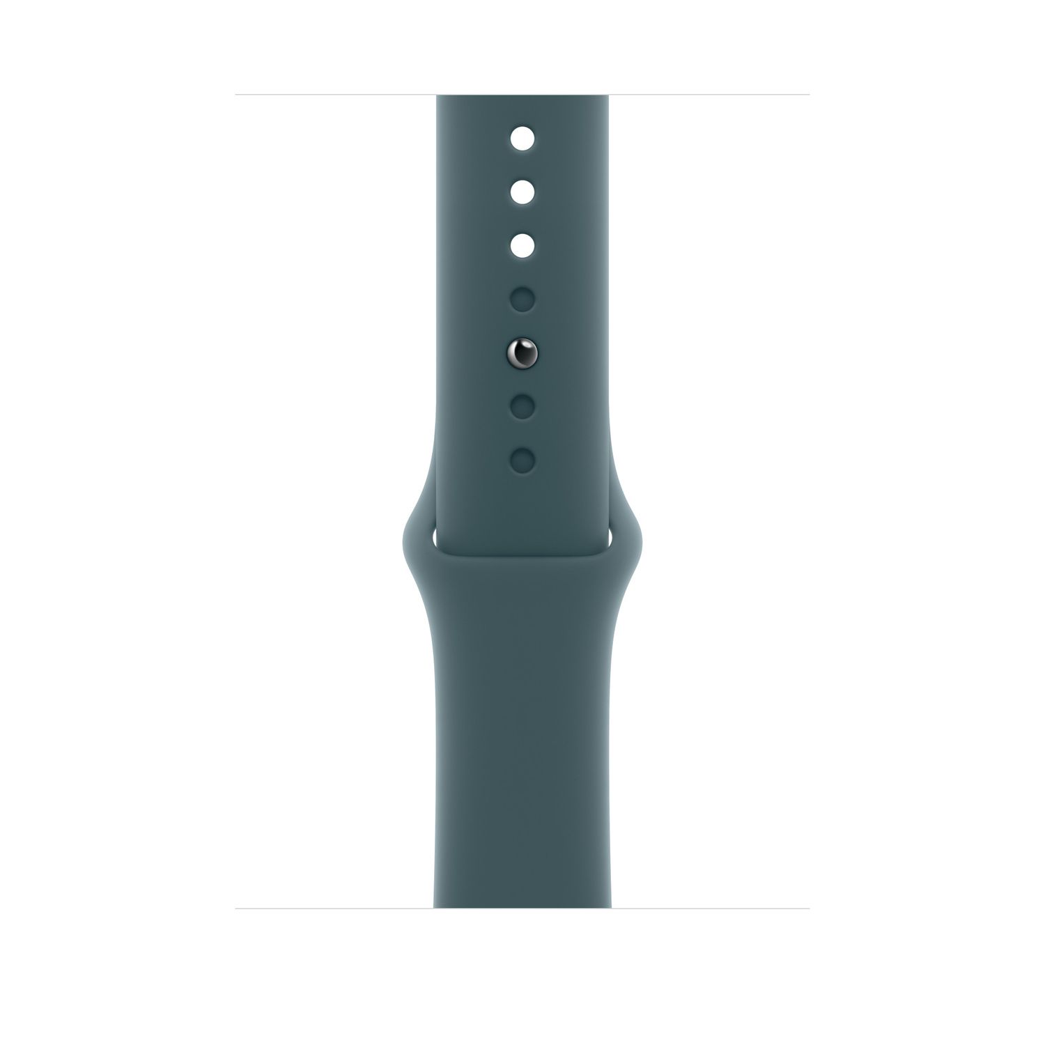 Apple Watch 46mm Sport Band:  Lake Green Sport Band - M/L (Seasonal)