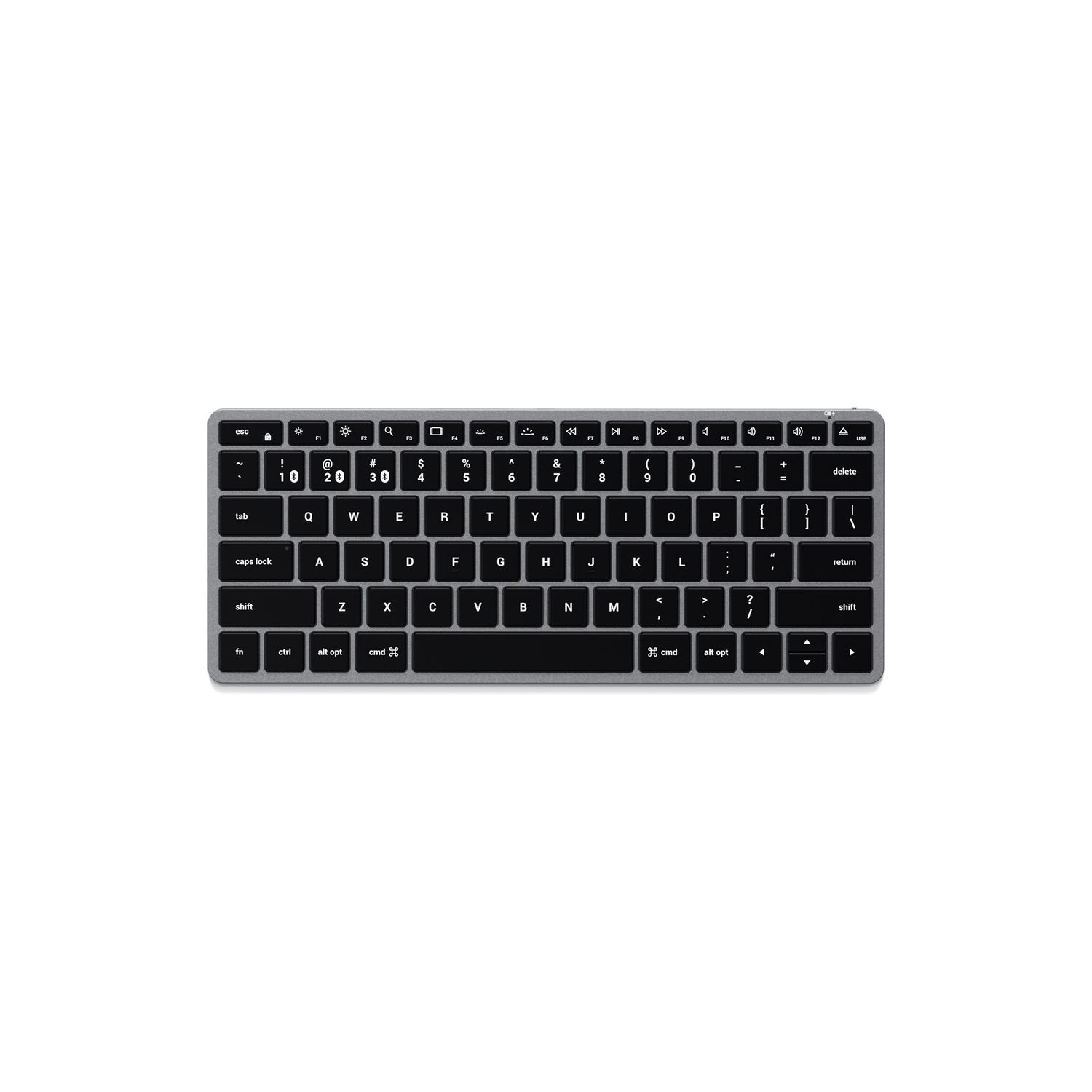 Satechi Slim X1 Bluetooth BACKLIT Wireless Keyboard - US - Space Grey