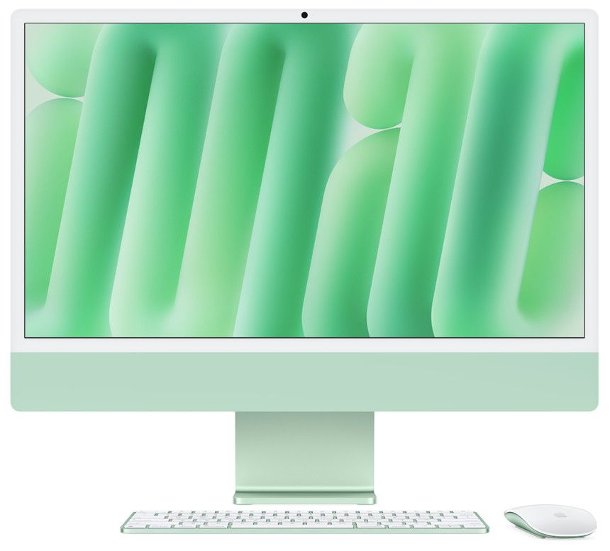 Apple IMAC 24: GREEN/M4 10C CPU/10C GPU/16GB/256GB-MAG
