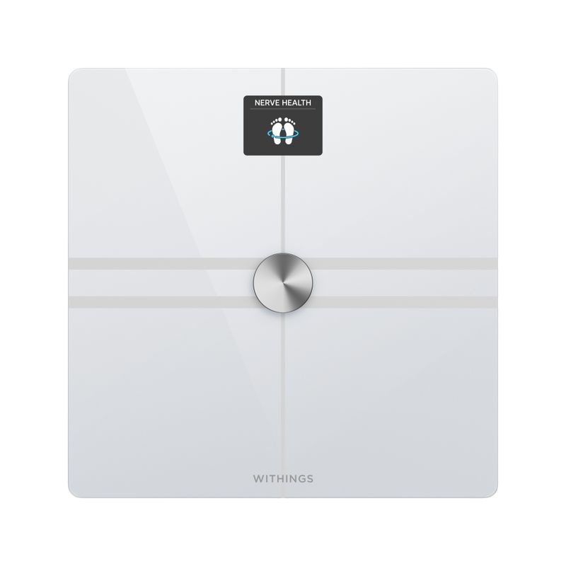 Withings Body Comp Complete Body Analysis Wi-Fi Scale - White