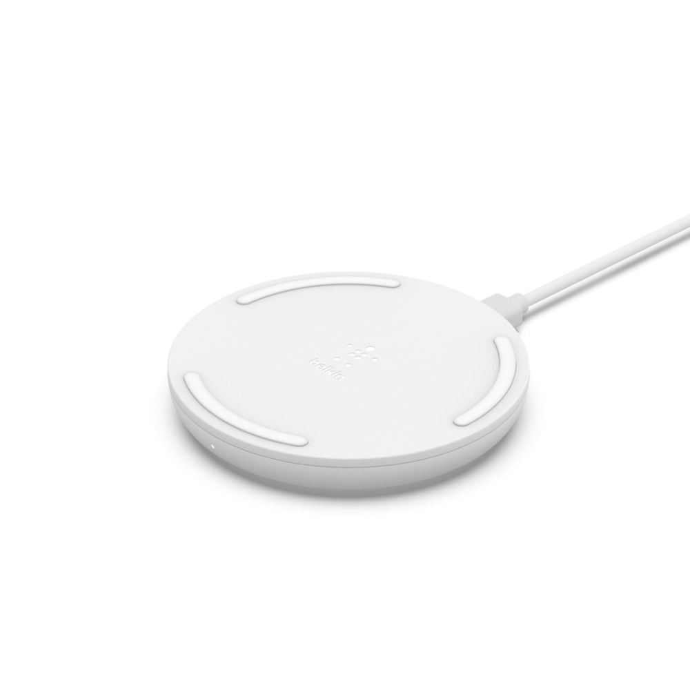 Belkin BOOST CHARGE 10W Wireless Charging Pad (AC Adapter Not Included) - White