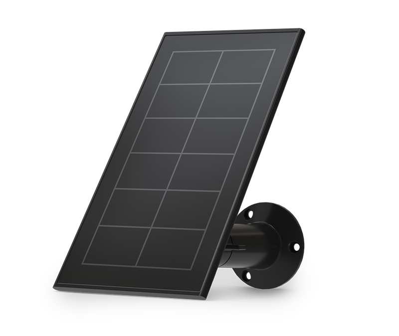 Arlo (acc.) Solar panel for Arlo (acc.) Ultra, Pro 3, Pro 4, Go 2 and Floodlight - Black
