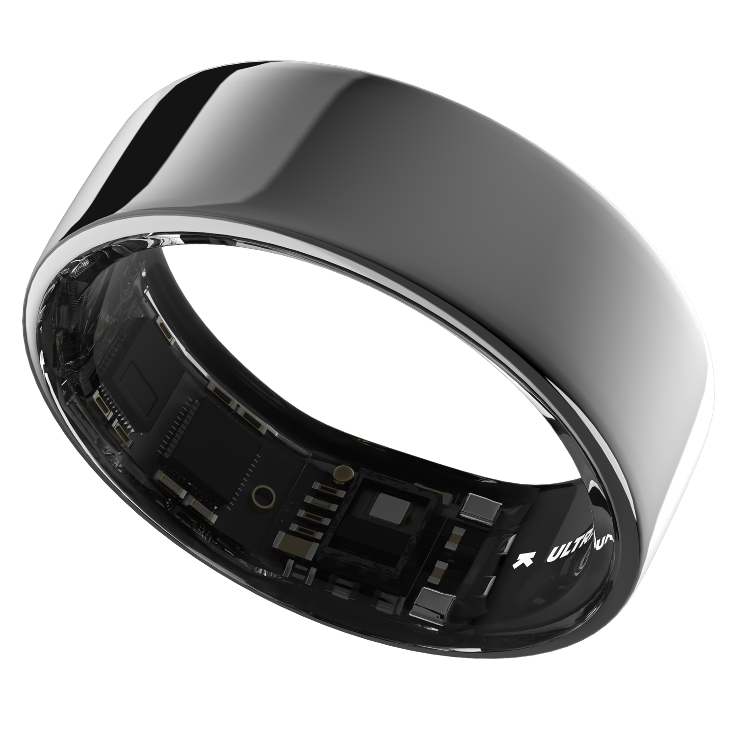Ultrahuman Ring Air - Smart Ring, Charger, USB Cable / Size-10- Air_Silver