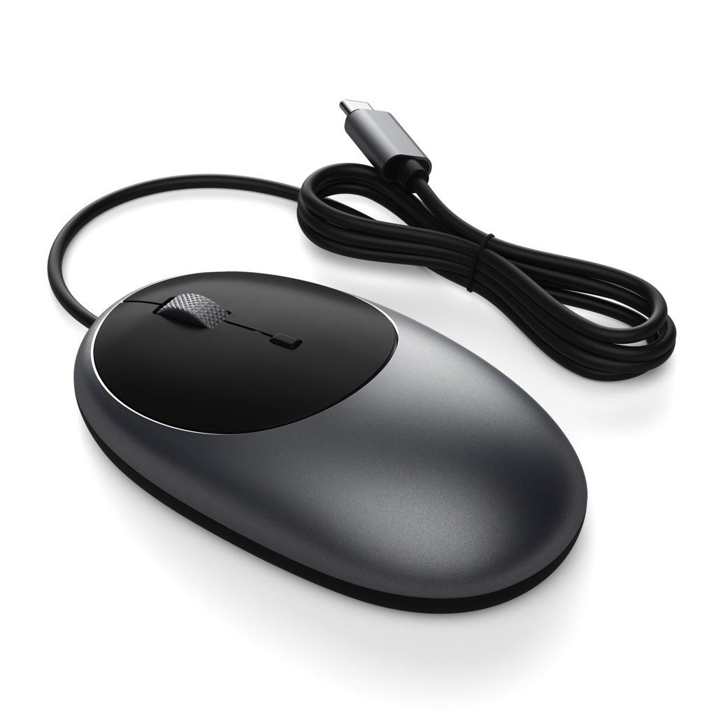Satechi C1 USB-C Wired Mouse - Space Grey