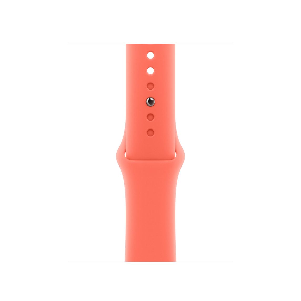 Apple Watch 42mm Sport Band: Tangerine Sport Band - M/L (SEASONAL)
