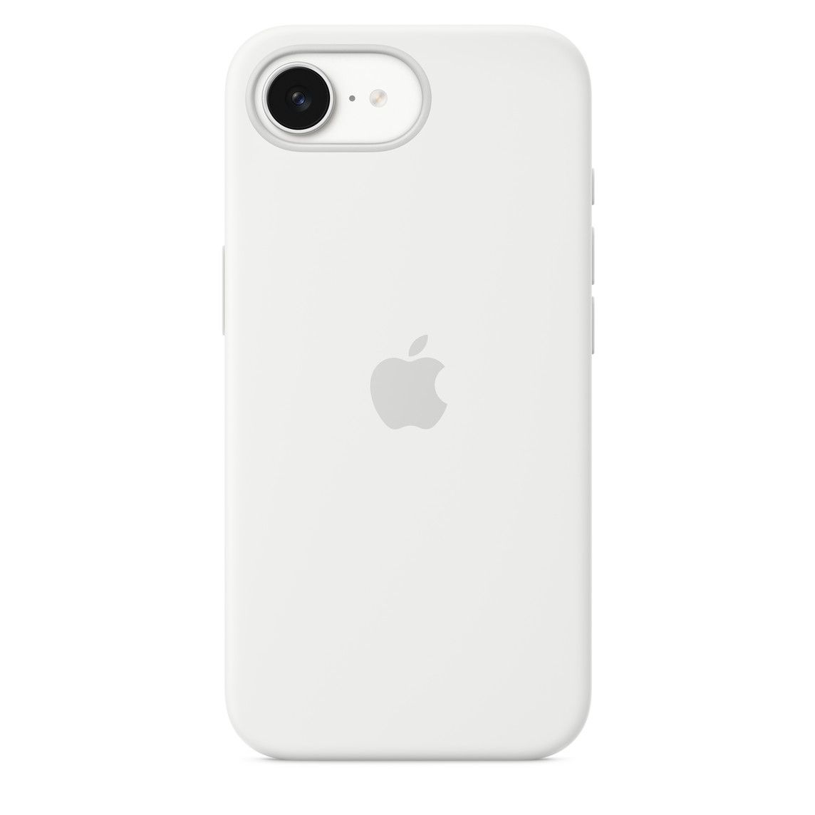 Apple iPhone 16e Silicone Case White