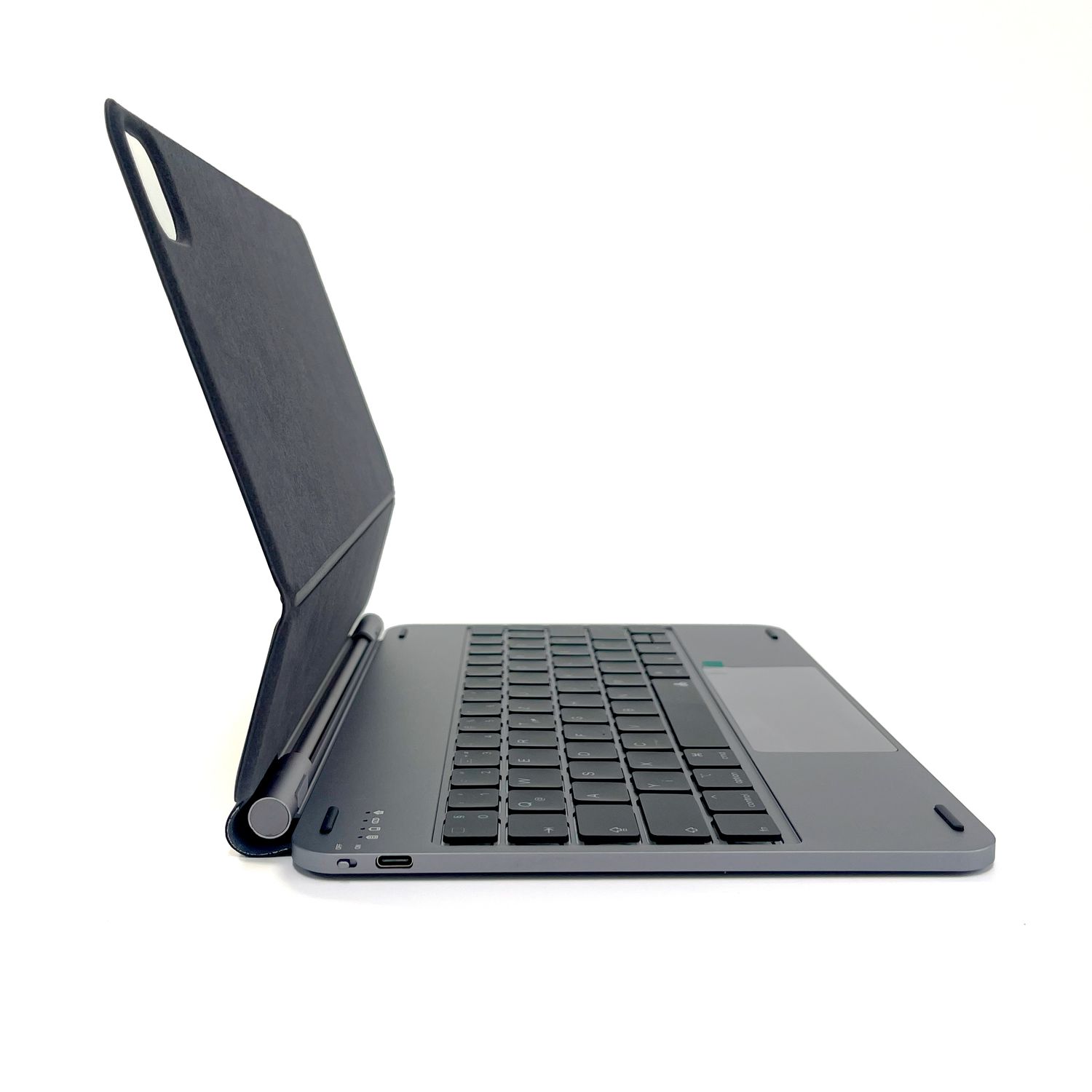 Dviced Magnetic Aluminium Keyboard Case for iPad Air/Pro 11-inch - HU - Dark Grey