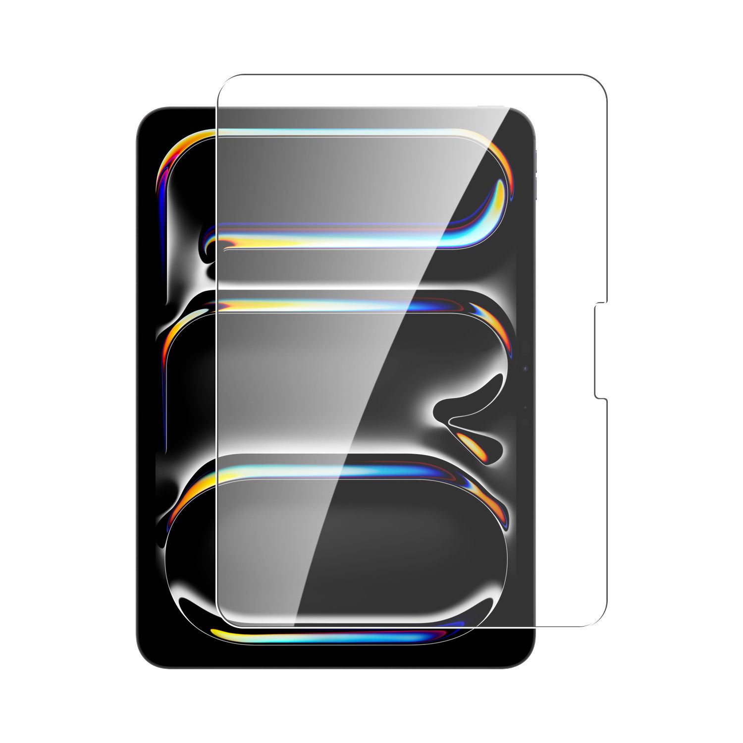 Dviced Tempered glass screen protector for iPad Pro 13-inch with dust-free applicator
