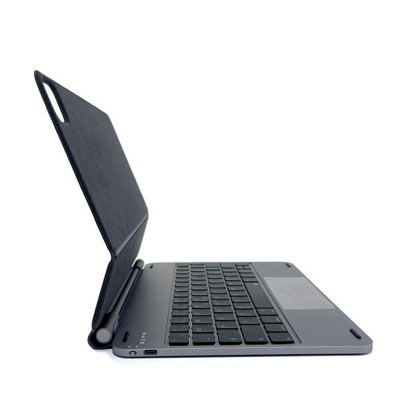 Dviced Magnetic Aluminium Keyboard Case for iPad Air/Pro 11-inch - CZ - Dark Grey