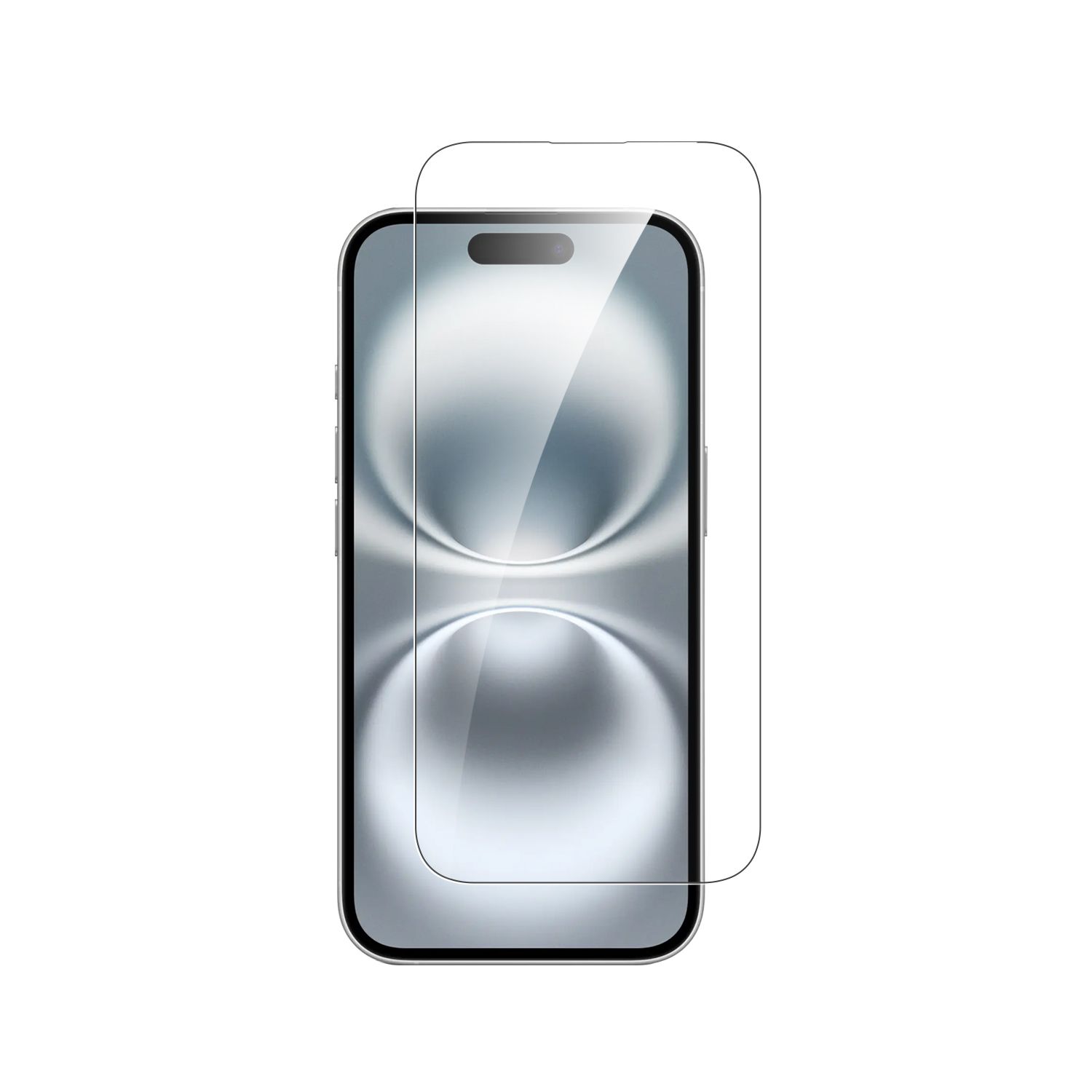 Dviced tempered glass screen protector for iPhone 16 with applicator