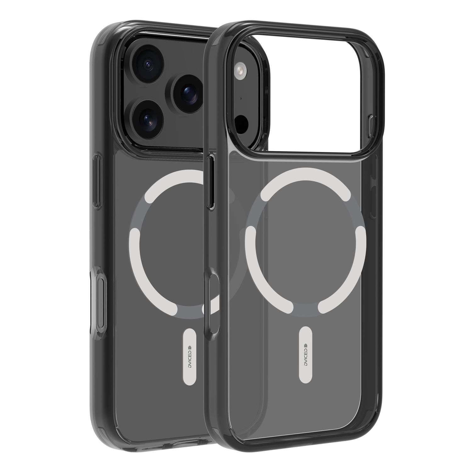 Dviced MagSafe iPhone 17 Pro smoke case - Silver