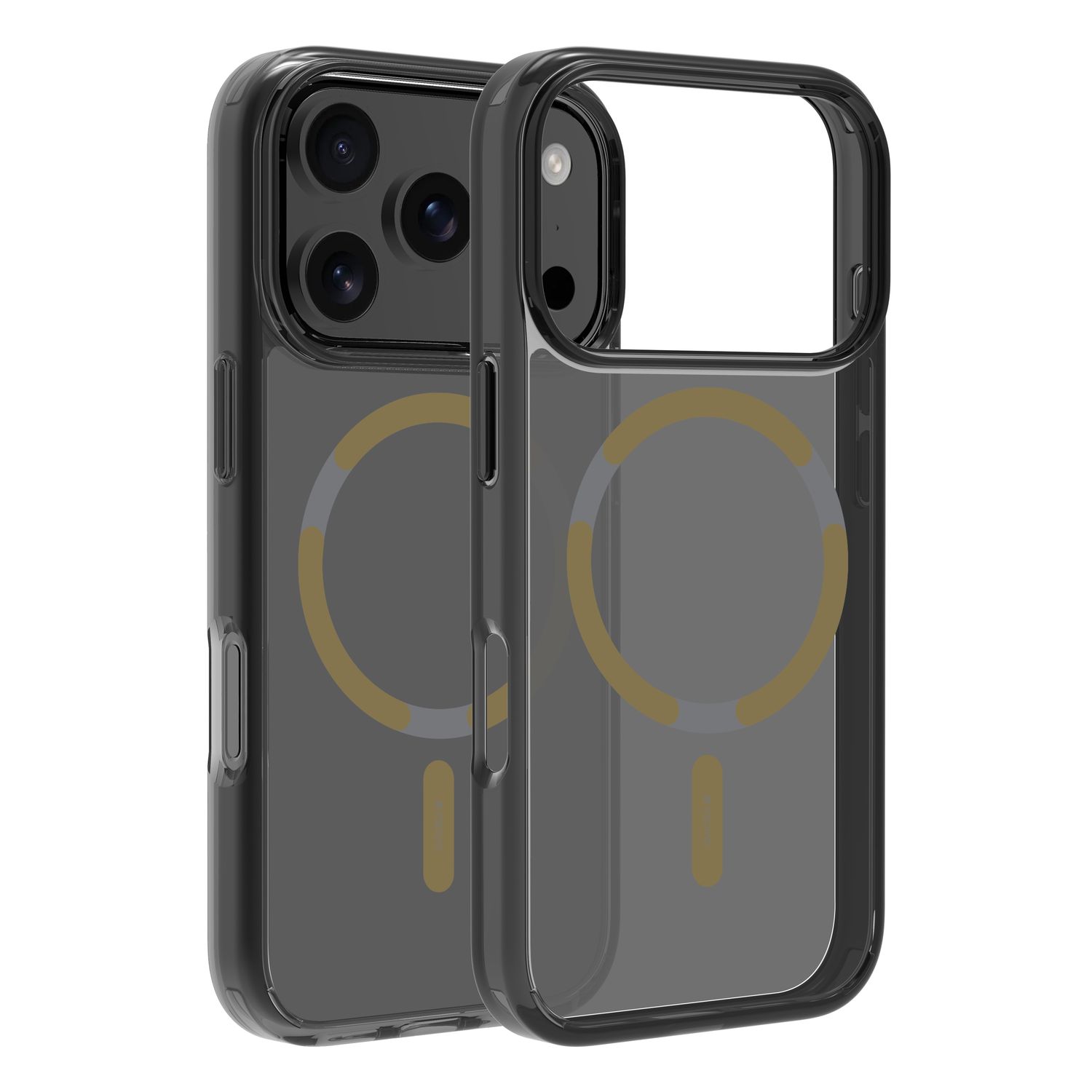 Dviced MagSafe iPhone 17 Pro smoke case - Gold