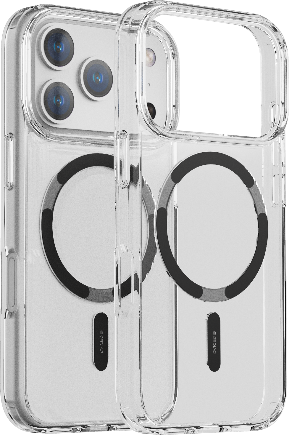 Dviced MagSafe iPhone 17 Pro clear case - Black