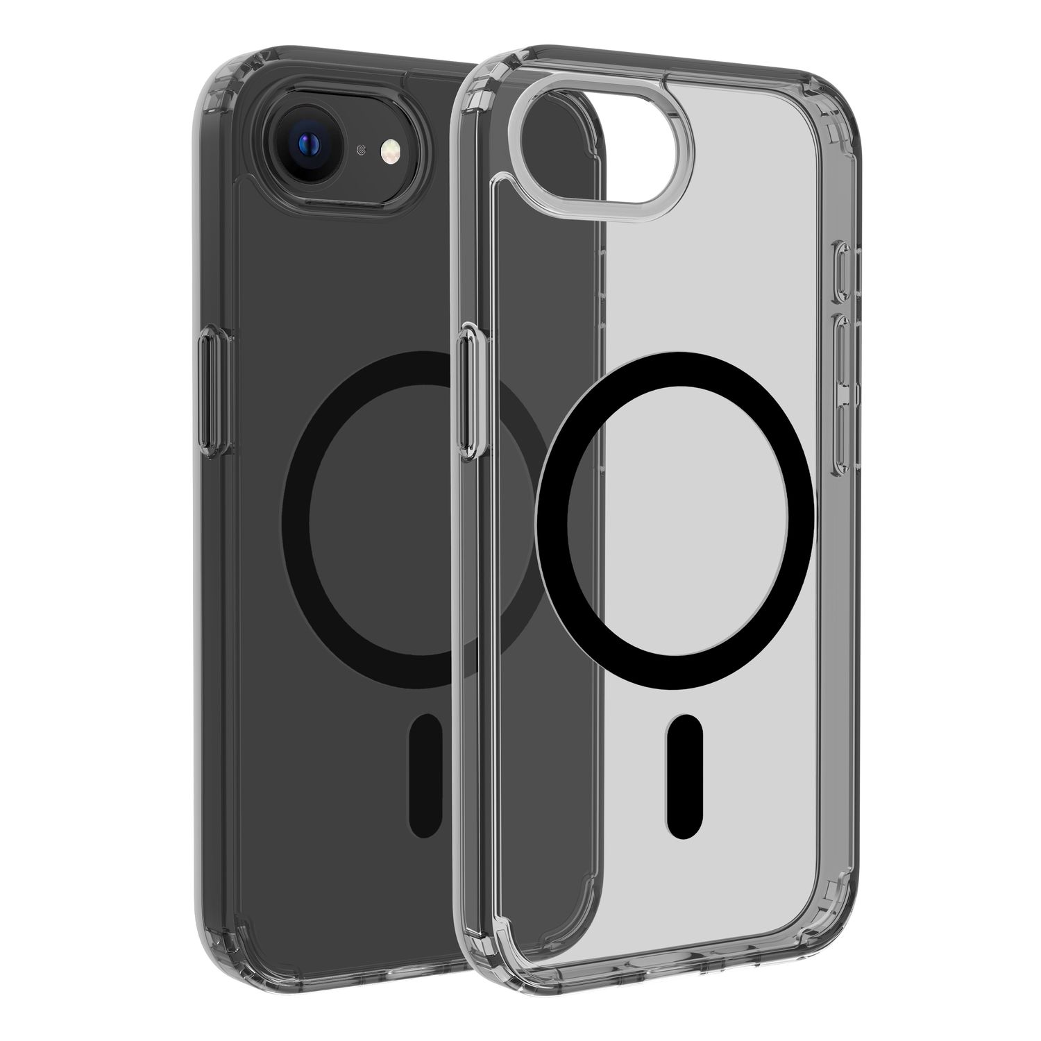 Dviced Magnetic iPhone 16e smoke case - Black
