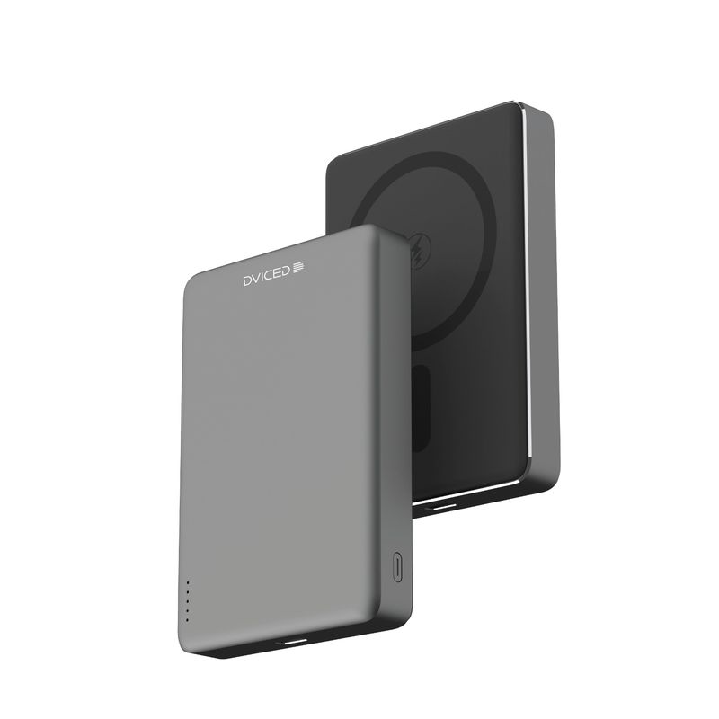 Dviced Ultrathin MagSafe Power bank 10000mAh - Black/Grey Dviced Ultrathin MagSafe Power bank 10000mAh - Black/Grey
