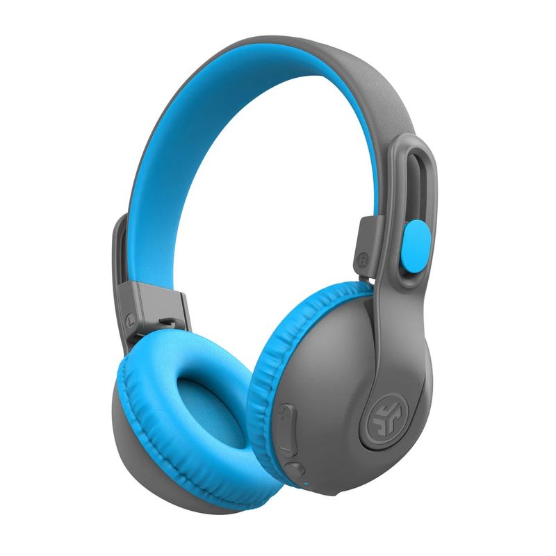 JLAB JBuddies Studio 2 Kids Wireless Headphones - Blue/Gray