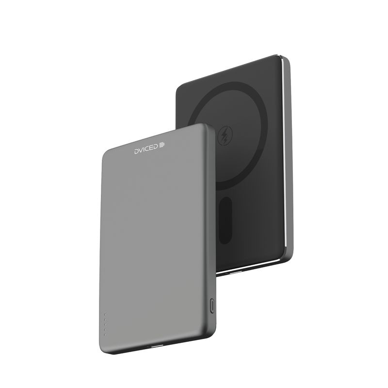 Dviced Ultrathin MagSafe Power bank 5000mAh - Black/Grey Dviced Ultrathin MagSafe Power bank 5000mAh - Black/Grey
