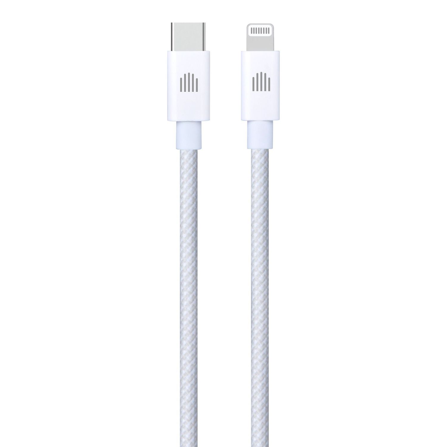 Dviced Cable USB-C to Lightning Nylon Textile 1,25m - White