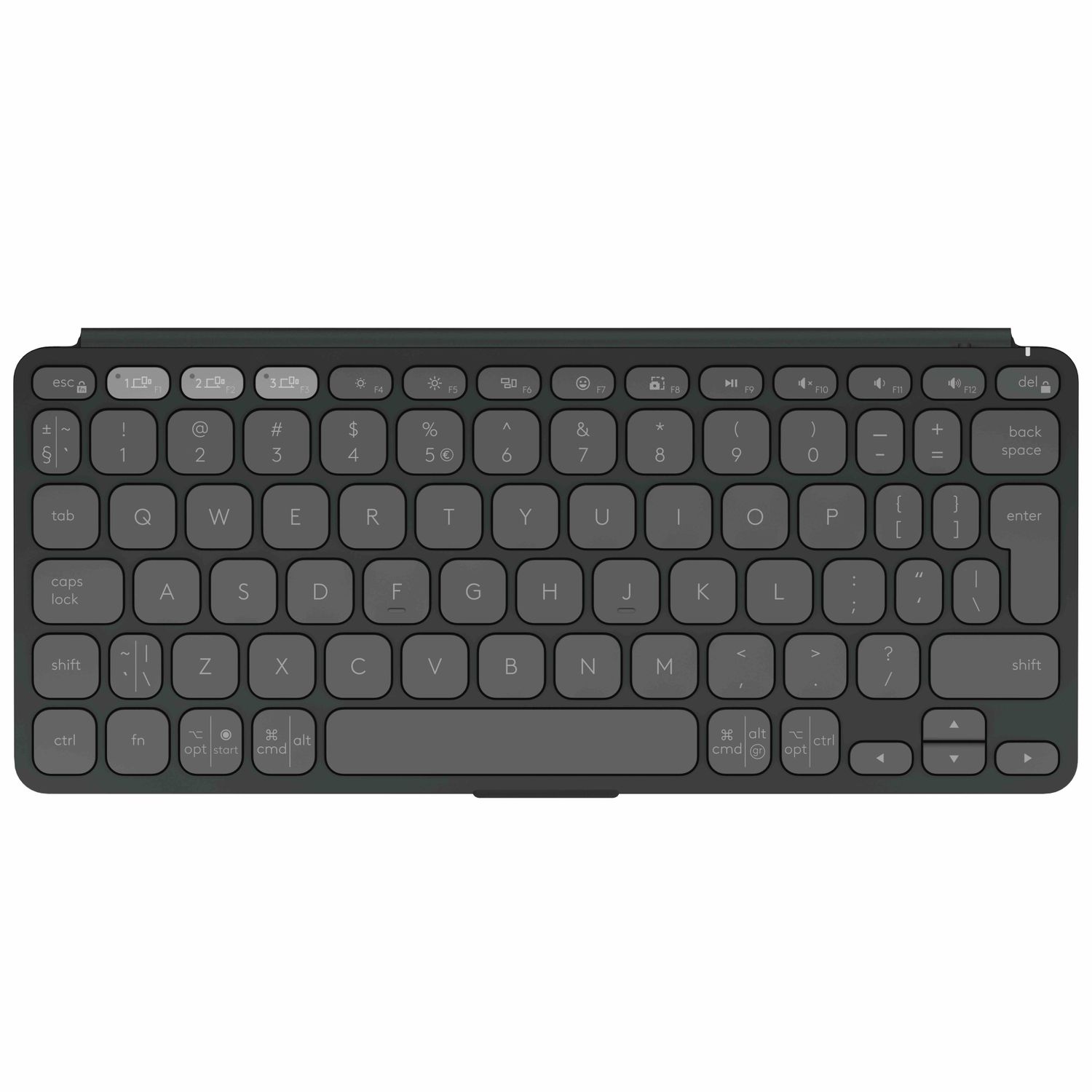 Logitech Keyboard Keys-To-Go 2 for iPad BT-948-APPLE - Space Grey - US INT&#39;L