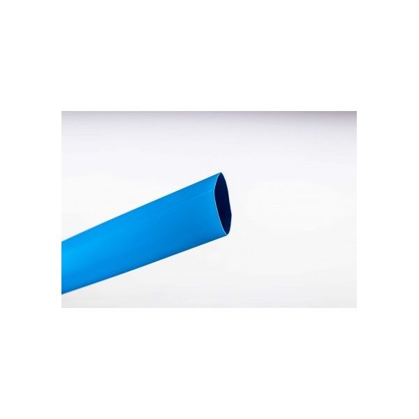 Tracon ZS190K vékonyfalú 2:1 zsugorodás 19,0-9,5 mm kék zsugorcső