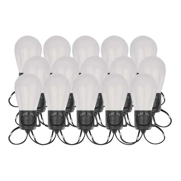 Emos GoSmart 15x parti izzók, 15 m, kültéri és beltéri, RGBIC WiFi LED fényfüzér