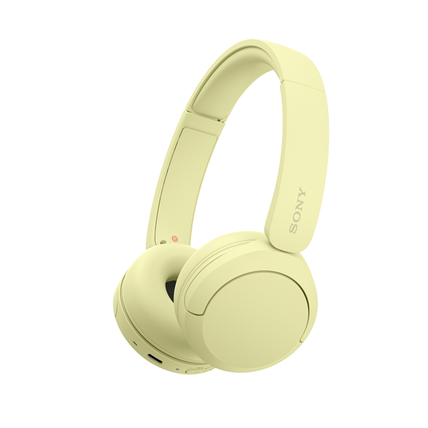 Sony WH-CH520 Bluetooth sárga fejhallgató