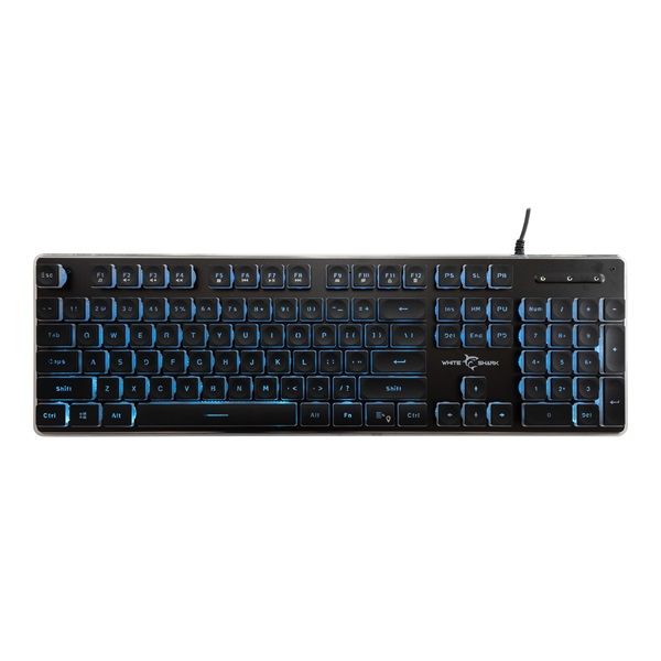 White Shark GK-003141B-US Tachi US fekete gamer billentyűzet