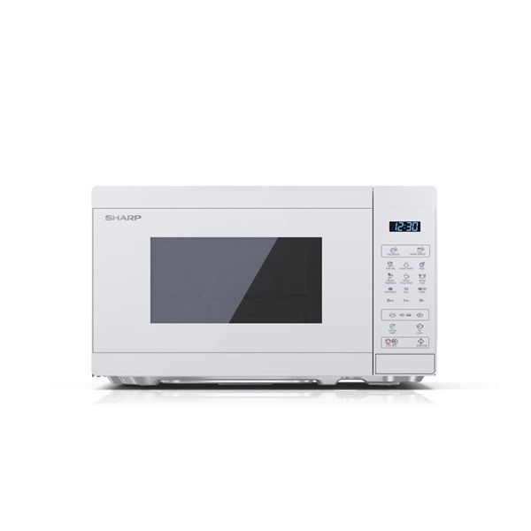 Sharp YC-MG02EC 800W 20L fehér grillezős mikrohullámú sütő
