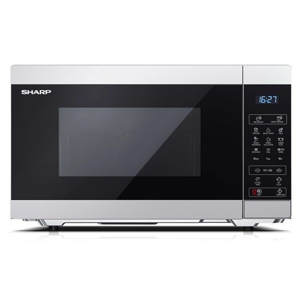 Sharp YC-MG51ES 900W 25L ezüst grillezős mikrohullámú sütő