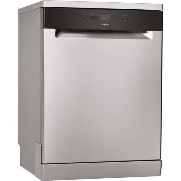 Whirlpool WFE 2B19 X inox, programok száma: 5, szabadonálló, 13 terítékes mosogatógép 