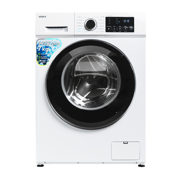 Vivax WFL-140712CI fehér, elöltöltős, max.1400ford., 7 kg, mosógép