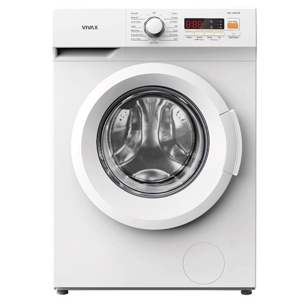 Vivax WFL-120615B fehér, elöltöltős, keskeny, max.1200ford., 6 kg, mosógép