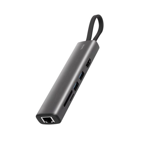 USE USBHUB7 7in1 USB-C HUB dokkoló álllomás