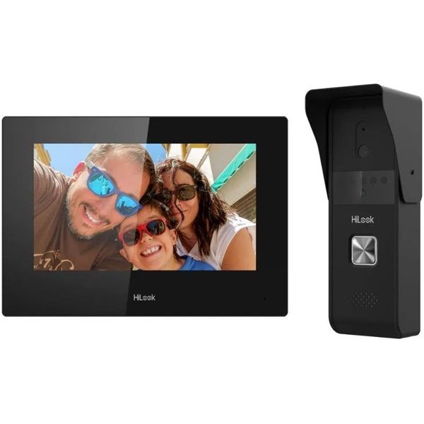 HiLook VI-K23P /7&quot; Wifi PoE beltéri/2MP 4 vezetékes kültéri/Felületre szerelhető/ egylakásos Hybrid kaputelefon szett