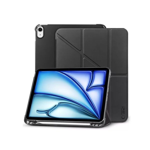 Tech-Protect TP308729 iPad Air 4/5 (2020/2022) 10.9/iPad Air 6(2024) 11 Origami fekete tablet tok