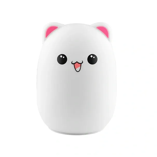 Tracer Teddy Bear, RGB LED, 5 színtónus, 4 világítási mód, Szilikon, Vezeték nélküli, éjszakai lámpa