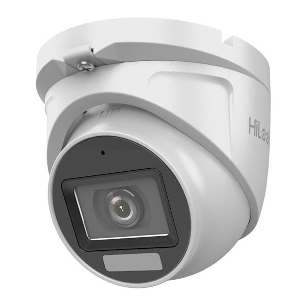 HiLook THC-T157-LMS(2.8mm) /kültéri/5MP/2,8mm/IR30m/Láthatófény 20m/4in1/Smart-Hybrid Light analóg turret kamera