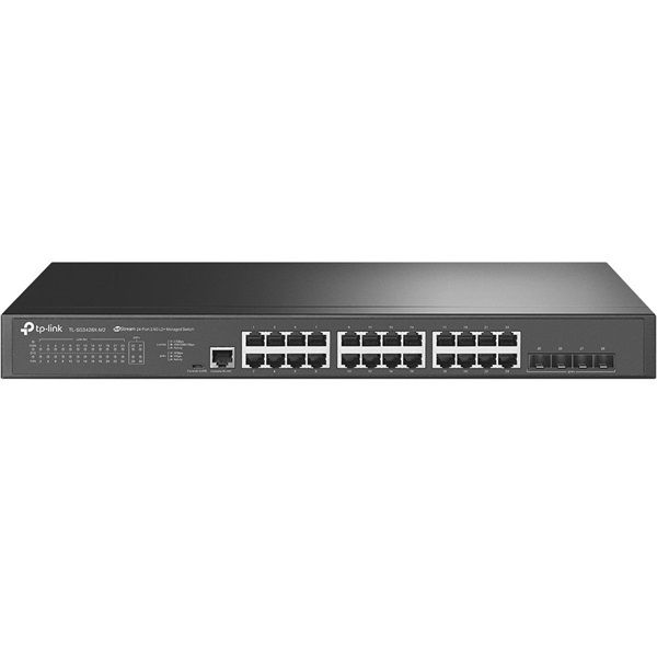 TP-Link TL-SG3428X-M2 JetStream 24x2.5GbE Multi-Gig LAN, 4x10GbE SFP+ port L2+ menedzselhető switch