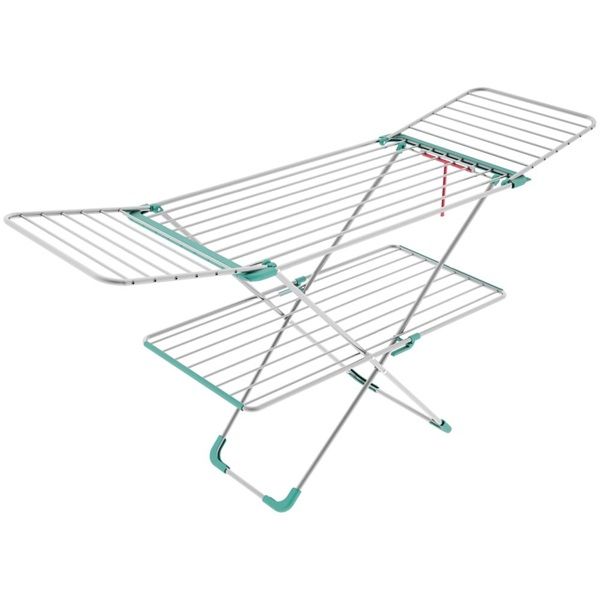 Colombo DOUBLE 30m alumínium, kétszintes szétnyitható szárnyas ruhaszárító  ST797