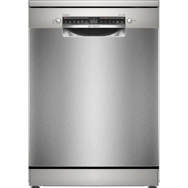 Bosch SMS6ZCI10E inox, szabadonálló, programok száma:6, 14 terítékes mosogatógép