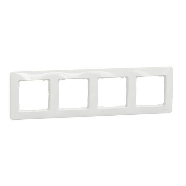 Schneider SDD311804 Sedna fehér négyes keret