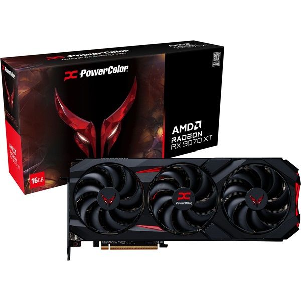 PowerColor Red Devil AMD RX 9070 XT 16GB GDDR6 256bit PCIe videókártya