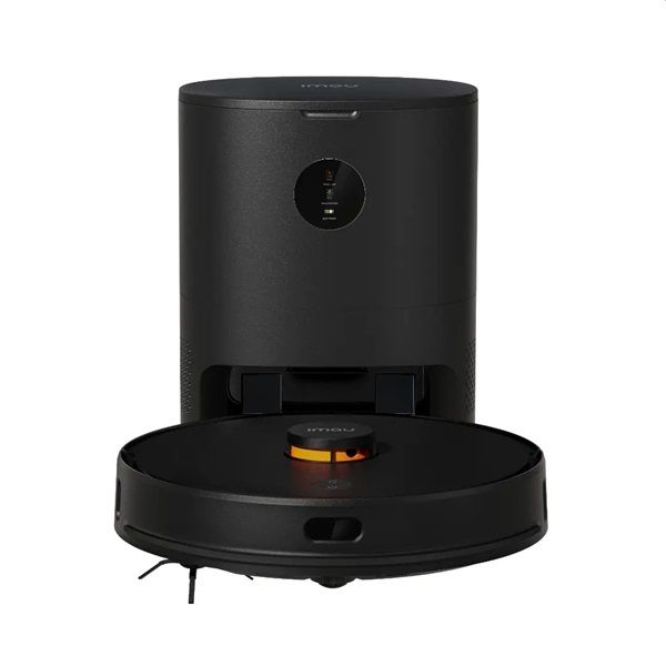 IMOU RV-L11S-A robotporszívó és ürítő állomás/4000Pa/max180perc/6400 mAh/lézeres navi/porzsák 300 ml/fekete