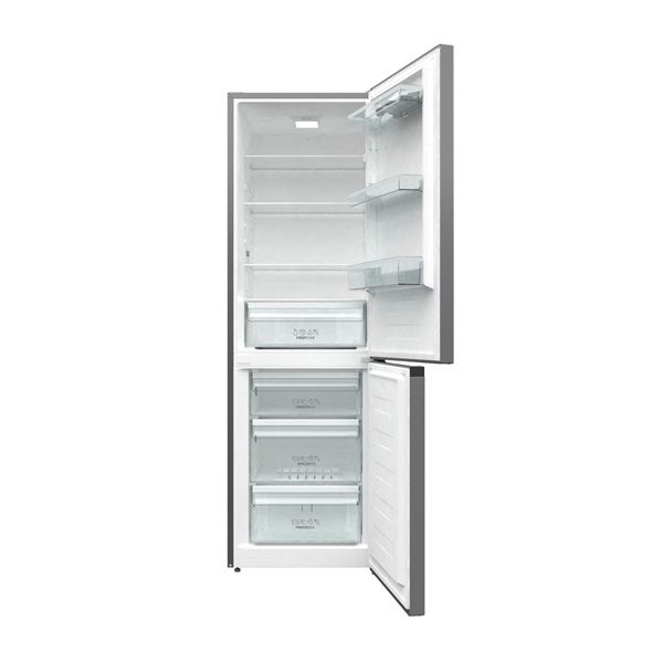 Gorenje RK6191ES4 inox, alulfagyasztós, Hűtő:205L, Fagyasztó:109L, hűtőszekrény