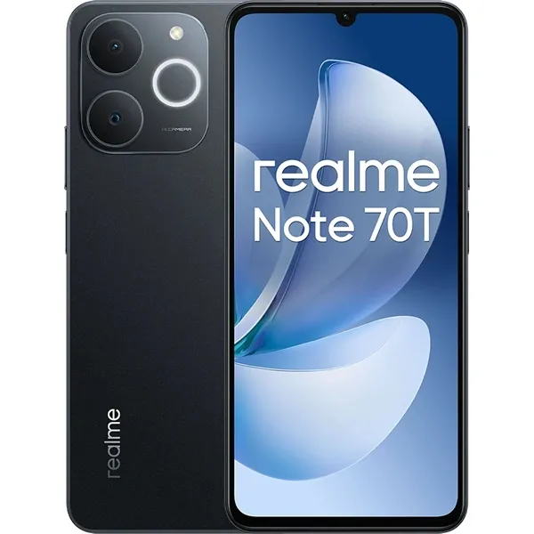Realme Note 70T 6,74&quot; 4/128GB fekete okostelefon