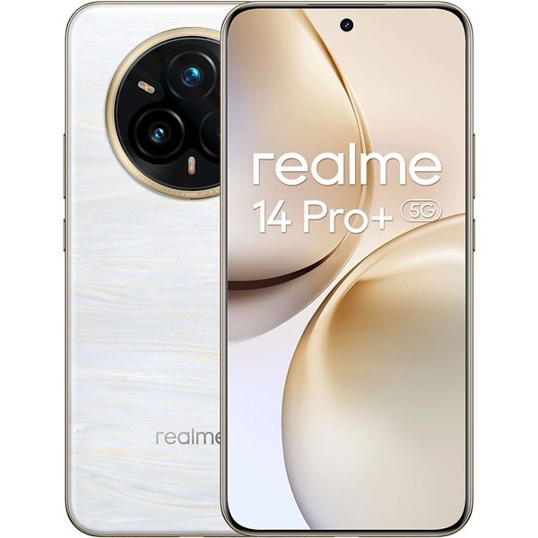 Realme 14 Pro Plus 6,83" 5G 12/512GB DualSIM fehér okostelefon