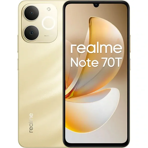 Realme Note 70T 6,74&quot; 4/128GB arany okostelefon