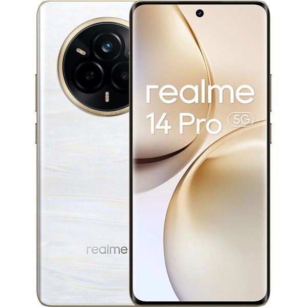 Realme 14 Pro 6,77&quot; 5G 8/256GB DualSIM fehér okostelefon