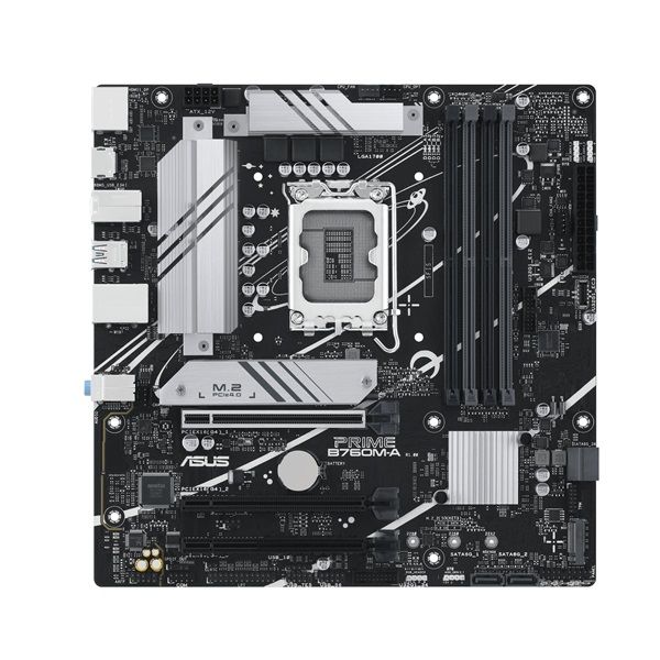 Asus PRIME B760M-A-CSM Intel B760 LGA1700 mATX alaplap
