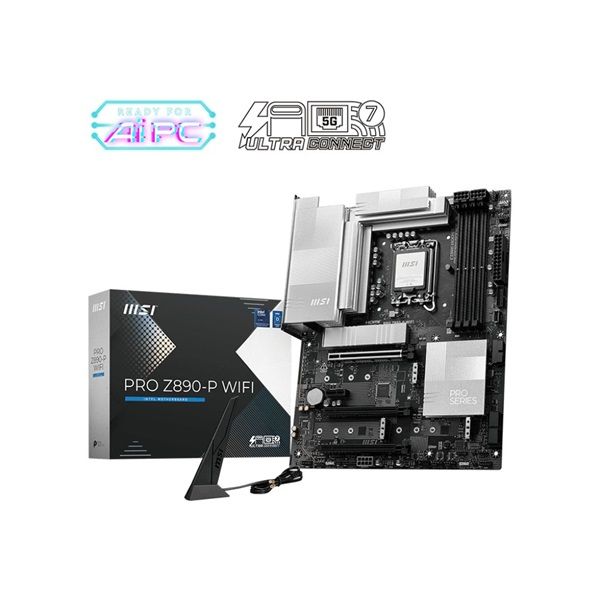 MSI PRO Z890-P WIFI Intel Z890 LGA1851 ATX alaplap